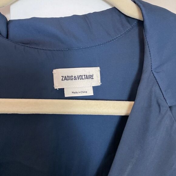 Zadig & Voltaire Tamy Satin blouse - Picture 5 of 10